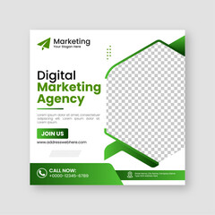 Digital business marketing agency social media posts banner design and minimal square banner template, ads, flyer design for promotion your corporate company and digital marketing agency