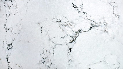 Marble surface with dark line veined, white marble texture, natural stone line for abstract wallpaper or backdrop as background, natural white pattern for work or design