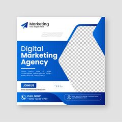 Digital business marketing agency social media posts banner design and minimal square banner template, ads, flyer design for promotion your corporate company and digital marketing agency
