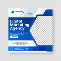 Digital business marketing agency social media posts banner design and minimal square banner template, ads, flyer design for promotion your corporate company and digital marketing agency