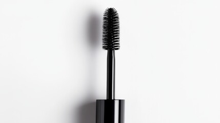 Obraz premium Elegant Black Mascara Brush - High-Quality Beauty Product