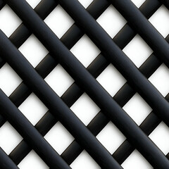 Black and white lattice pattern for design.