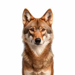 Fototapeta premium Close-up portrait of a majestic wolf.