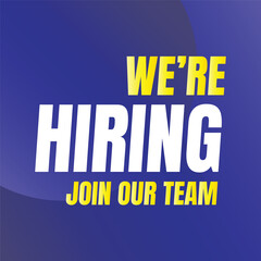 We are hiring job vacancy design, Hiring now social media poster, Join our team we are hiring job vacancy announcement design