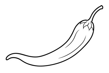 illustration of a banana isolated on white