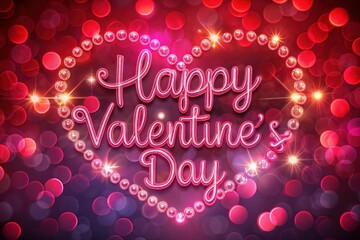 Lovely happy valentine's day background