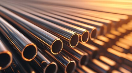 metal pipes steel tubes for industry resources and sustainable logistics with performance strength and quality manufacturing.






