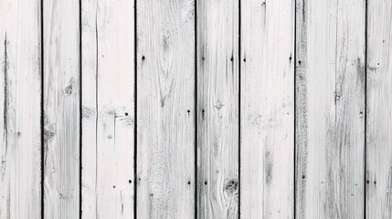 Naklejka premium White Wooden Boards Texture for Background and Design Use