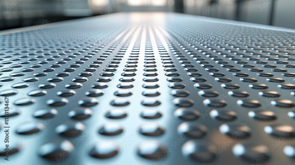 Poster material texture metal surface design pattern with polished symmetry and glossy finish for visual st