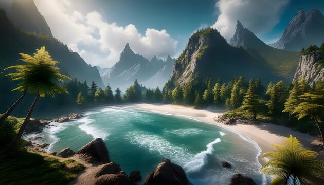 Paisajes naturales, monta&ntilde;as, playas y bosques