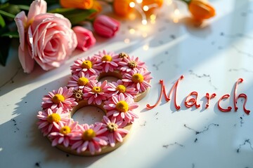 Naklejka premium Number 