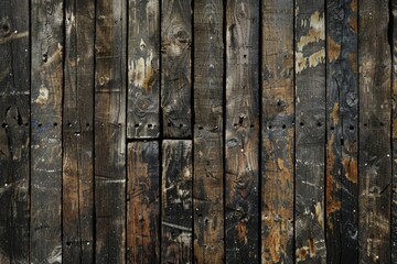 Fototapeta premium Image of old wooden fence or wall pattern. Texture for background usage