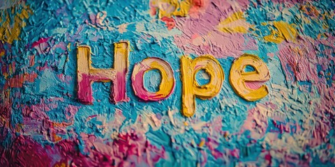 Obraz premium A close-up shot of the word 