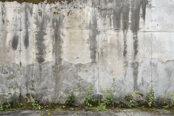 Obraz premium Image of Old grey concrete bunker wall. Texture for background usage