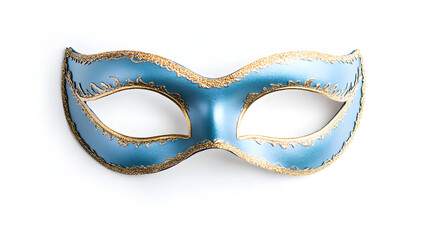 Venetian mask isolated on a white background. Venice masquerade for carnical and festivals