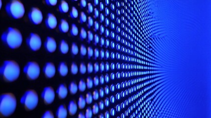 abstract metallic grid