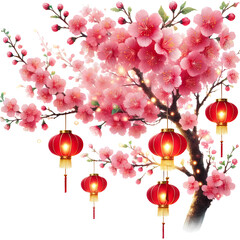 chinese new year cherry blossom 