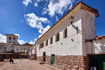 Chinchero is a picturesque town located in the Sacred Valley of the Incas, about 30 kilometers from Cusco, Peru. Known for its traditional Andean culture, it offers stunning views of the surrounding