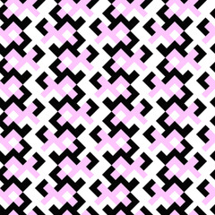 Abstract random threetone mosaic pattern background - repetitive vector graphic design