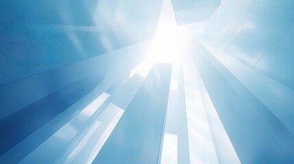 Modern Blue and White Corporate Presentation Background Design