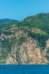 Beautiful peaceful lake Garda, Italy.