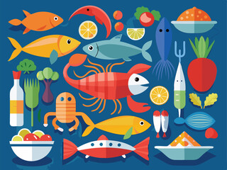 seafood-flat-icons-big-set-.eps