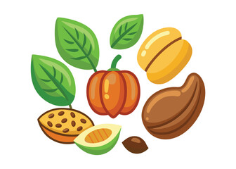 set-icons-nuts-and-seeds---in-cartoon-style-cartoo.eps