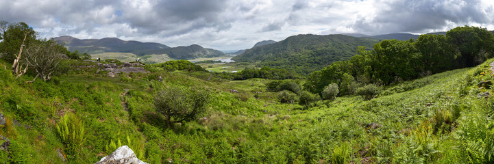 Panorama Killarney-Nationalpark in Irland