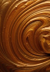 Golden Swirl Texture: Abstract Shimmering Liquid Patterns