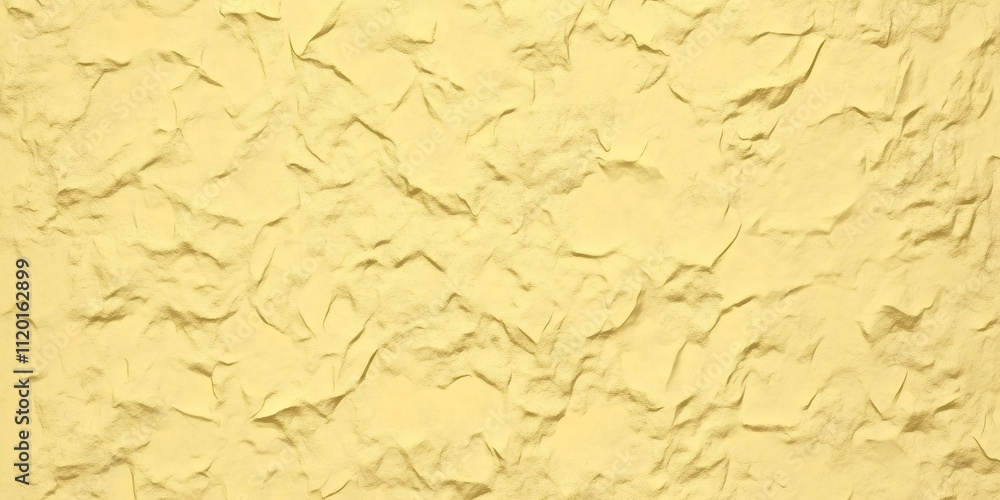 Poster visually appealing pattern created by seamless textured yellow stone wall background