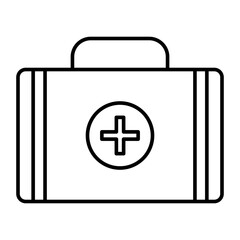 Compass Vector Line Icon Design