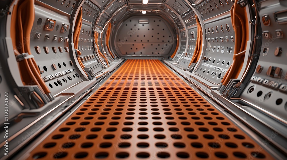 Poster material science and futuristic technology for industrial design with connectivity efficiency and in