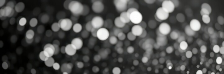 Bokeh lighting creates a captivating blurred background with shimmering highlights