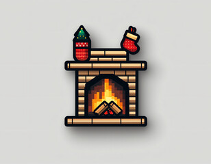 Christmas Fireplace
