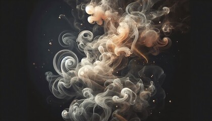Obraz premium abstract smoke background