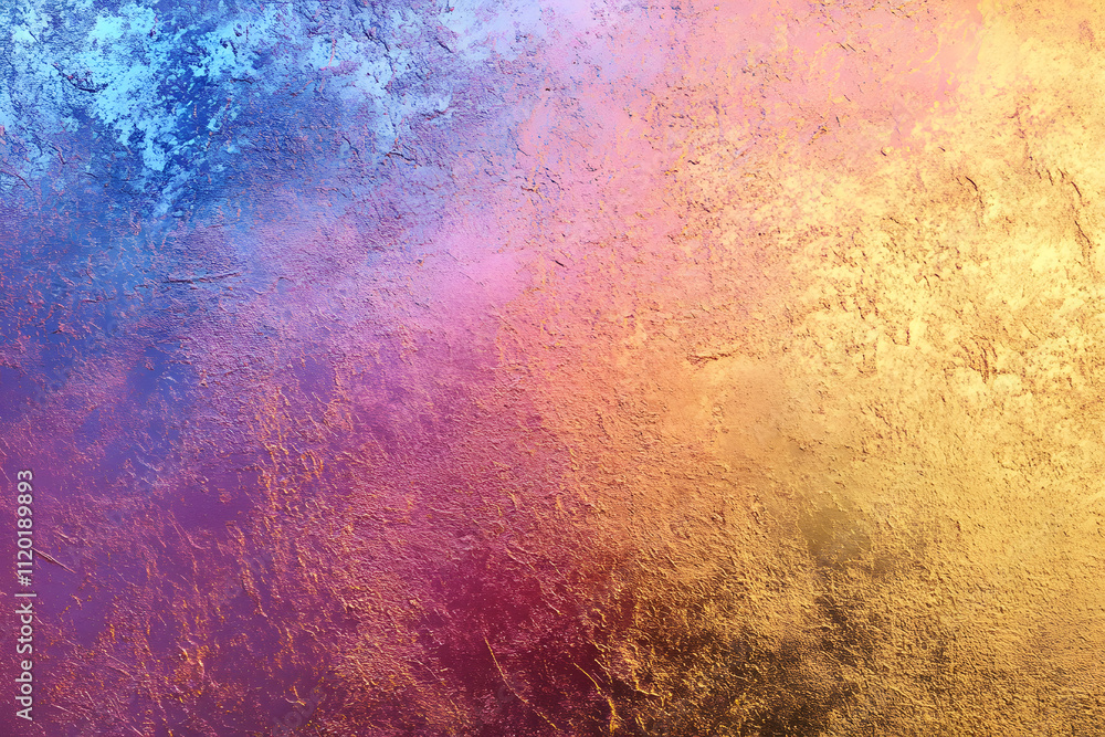 Poster vibrant color explosion abstract art digital design creative studio close-up color theory exploratio