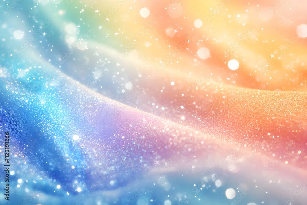 Aufkleber vibrant abstract art composition digital creation colorful background modern design close-up view cr