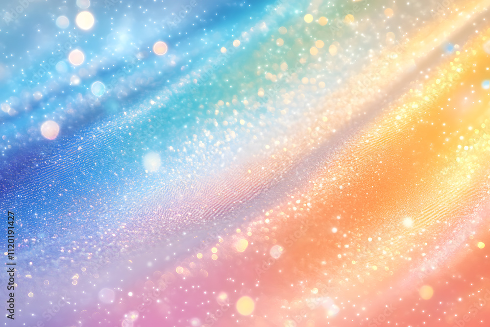 Poster colorful sparkling abstract art digital creation vibrant background artistic environment close-up vi