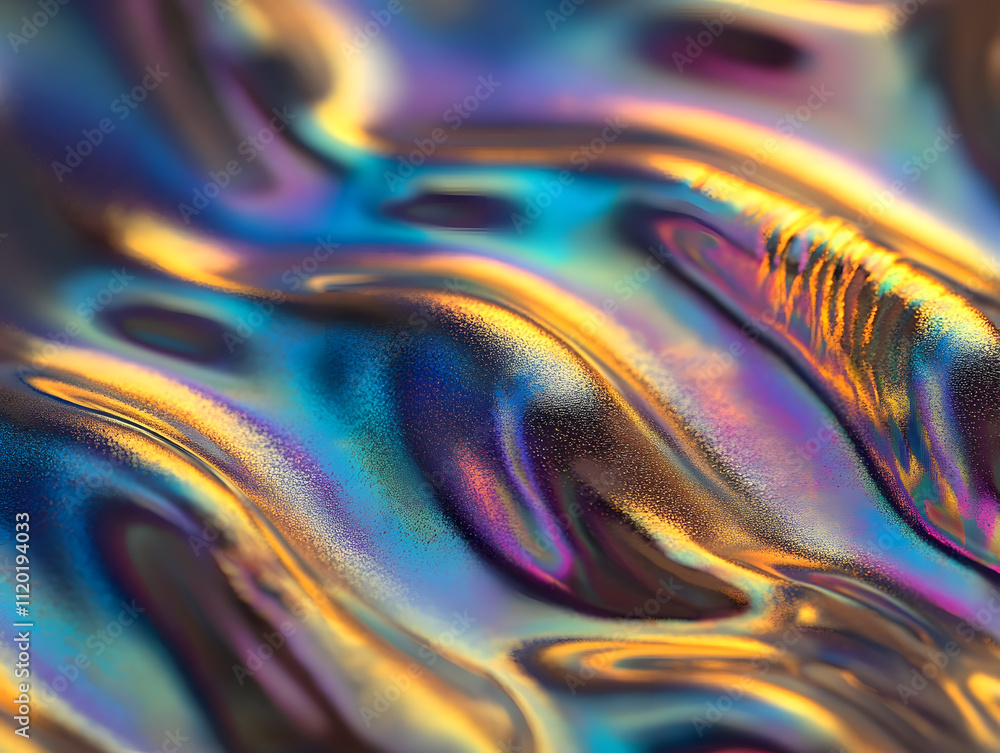 Poster dynamic color flow abstract art digital canvas vibrant hues close-up visual expression for creative 