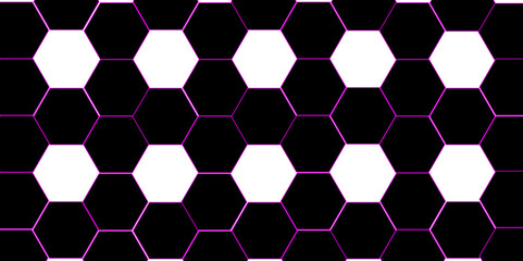 Black hexagon 3D background texture. modern abstract polygonal pattern. 3d rendering illustration. Futuristic abstract banner. white and black lines 3d Hexagonal. honeycomb black Background.