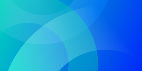 Blue abstract background with curved lines. Minimalist abstract background