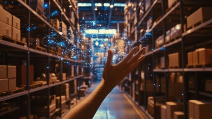 Global Supply Chain Management Warehouse Technology Digital Transformation