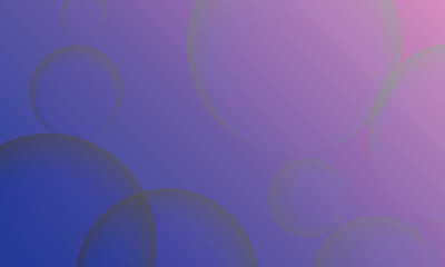 Abstract sphere balls or bubles in blue hologram color. 3D liquid fluid circles pastel color beautiful background. Creative minimal template for cover brochure, flyer, poster, wallpaper, banner web.