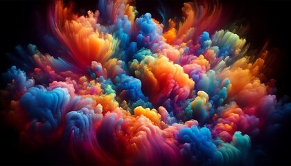 abstract smoke background