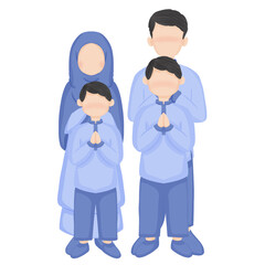 Muslim Family