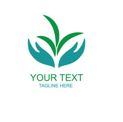 Leaf ecology nature Logo Template