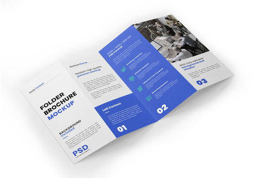 Folder Brochure Mockup