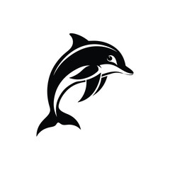 creative whale, shark, penguins, gaming mascot logo and vector art design