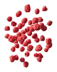 Levitation Of Frozen Raspberries