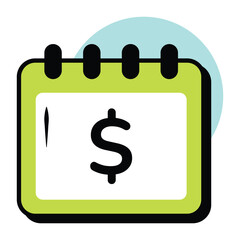 Vector Business and Finance Circle Color Outline Icon and Pack and Illustrations 